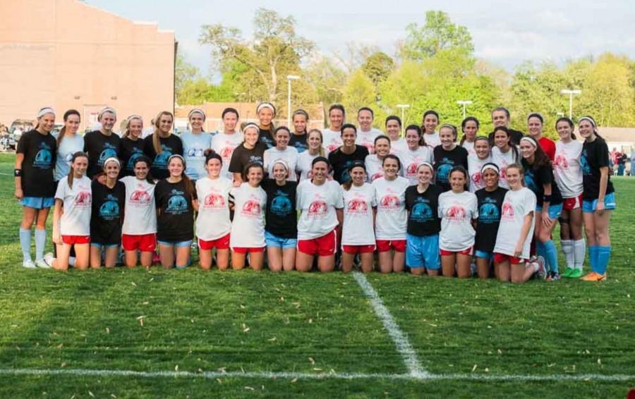 St. Dominic and Ursuline varsity soccer teams