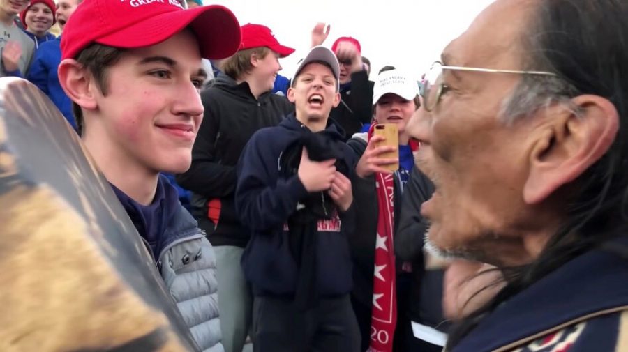 Covington Catholic teen Nick Sandmann during the Pro-Life March on Washington, D.C.
