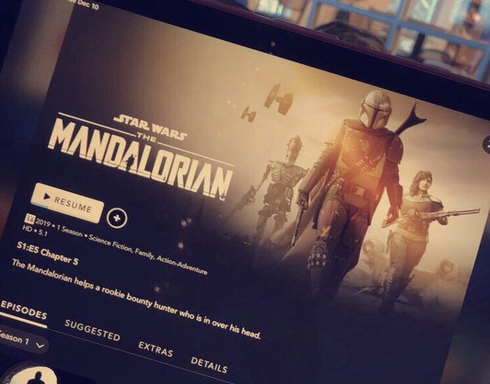 New episodes of the Mandalorian  drop every Friday on Disney+. 