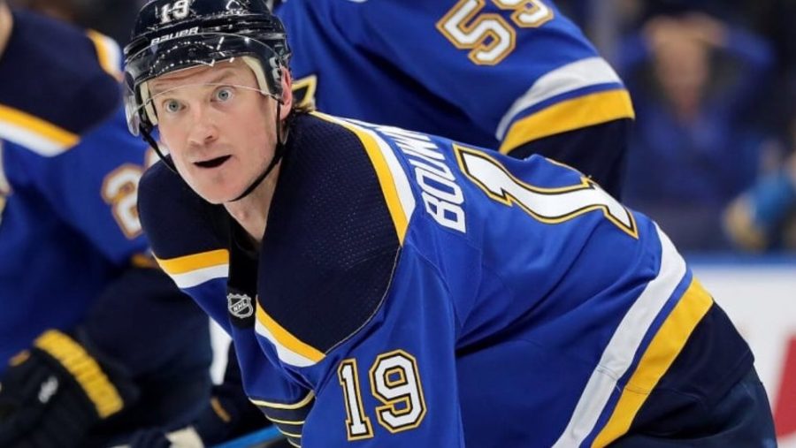 Jay Bouwmeester is back in St. Louis and on the road to recovery