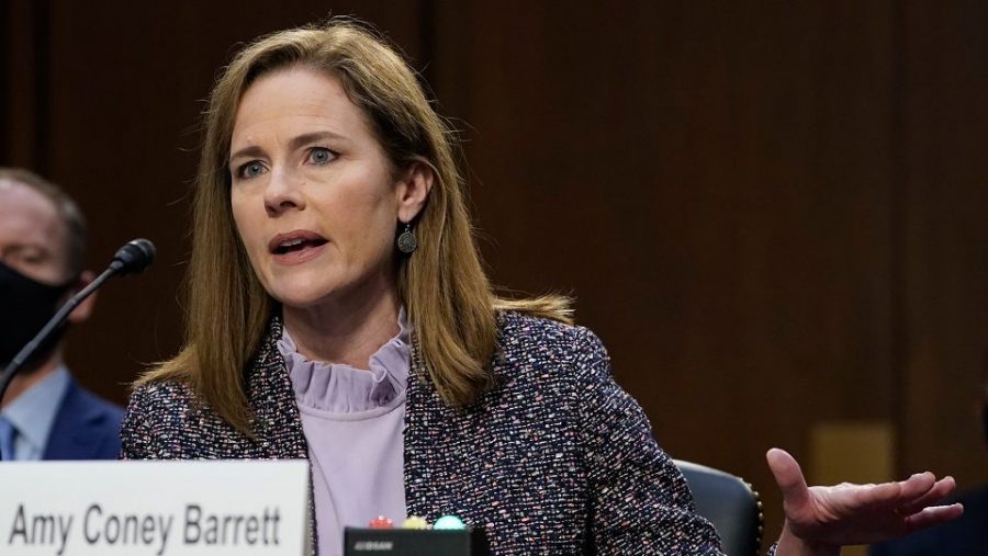 Amy Coney Barrett stands her ground during the tedious confirmation hearings.