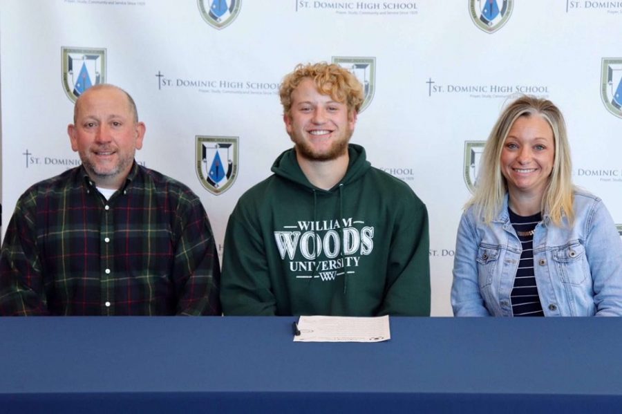 Senior Carson Prescott signed to William Woods University to continue his academic and athletic career in baseball.