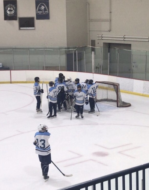 The Saint Dominic ice hockey team has started off their debut season strong
