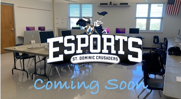 The soon to be Esports lab at St. Dominic 