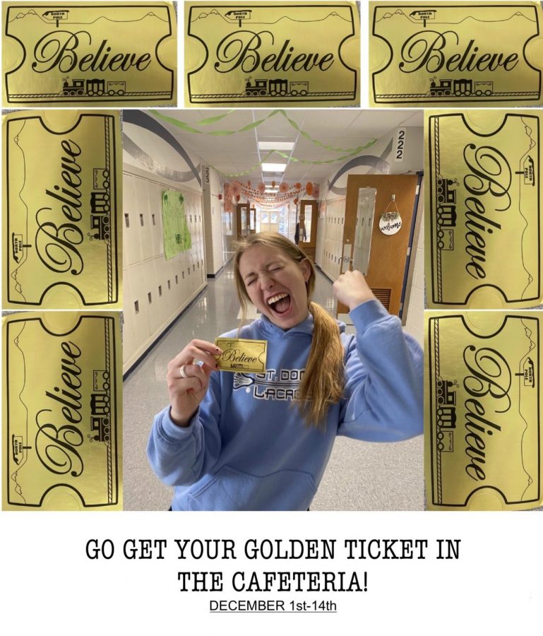 Be on the lookout for a Golden Ticket in the Crusader Cafe this week!