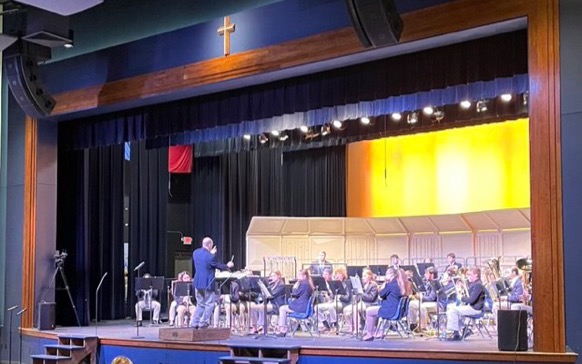 The St. Dominic Concert Band performs at their annual fall concert this past October