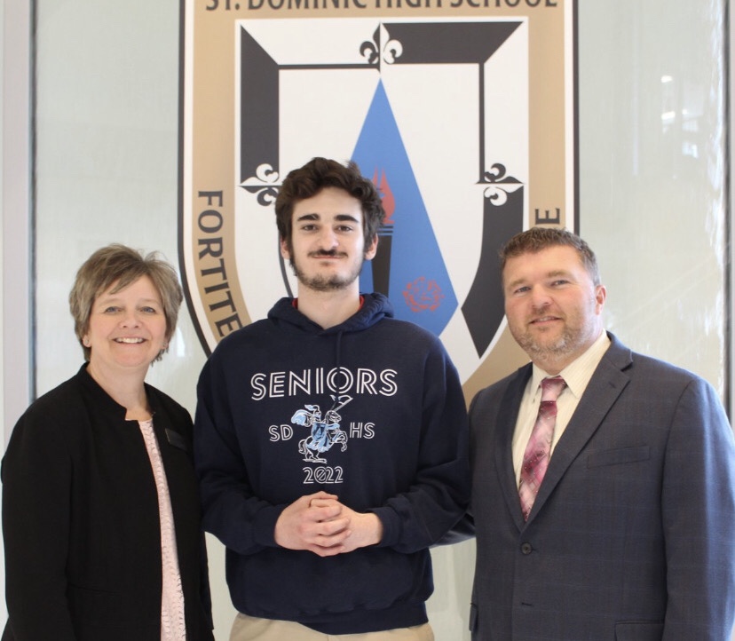 Senior Sean Walsh is recognized as a National Merit finalist
