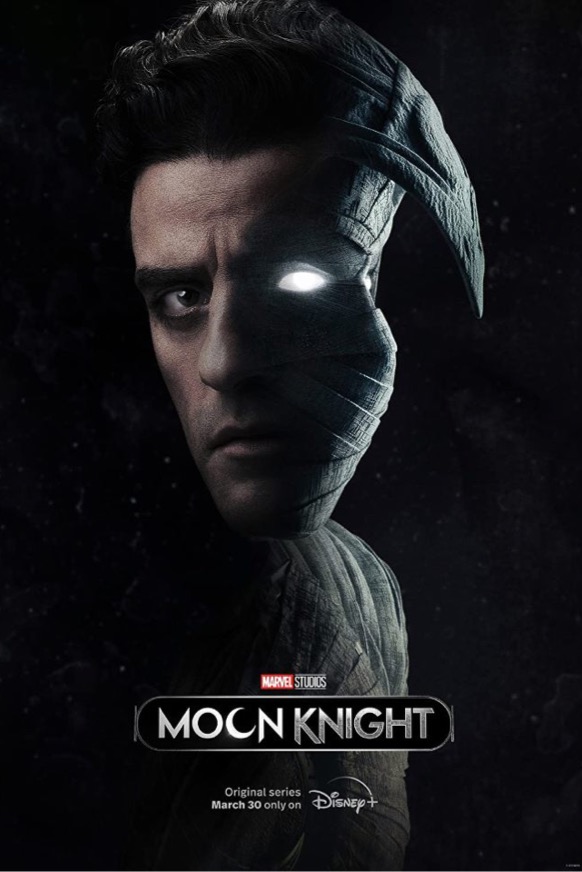 Oscar Issac in poster for marvel’s newest show Moon Knight