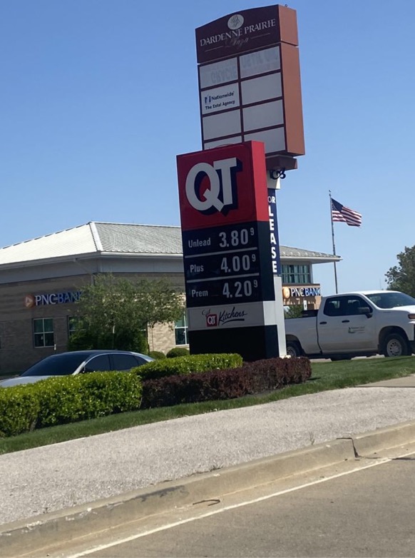 Gas prices have been higher than as of late this year