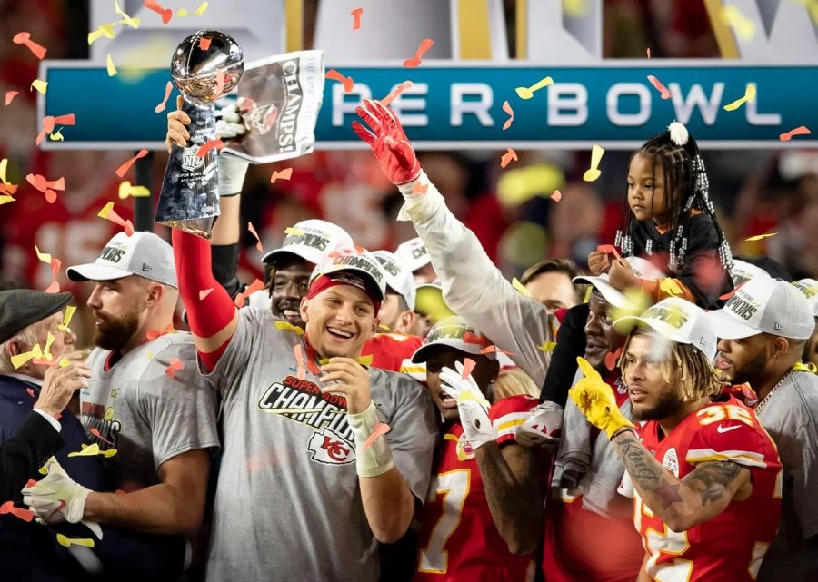 The Chiefs won the thrilling Super Bowl over the Eagles. 