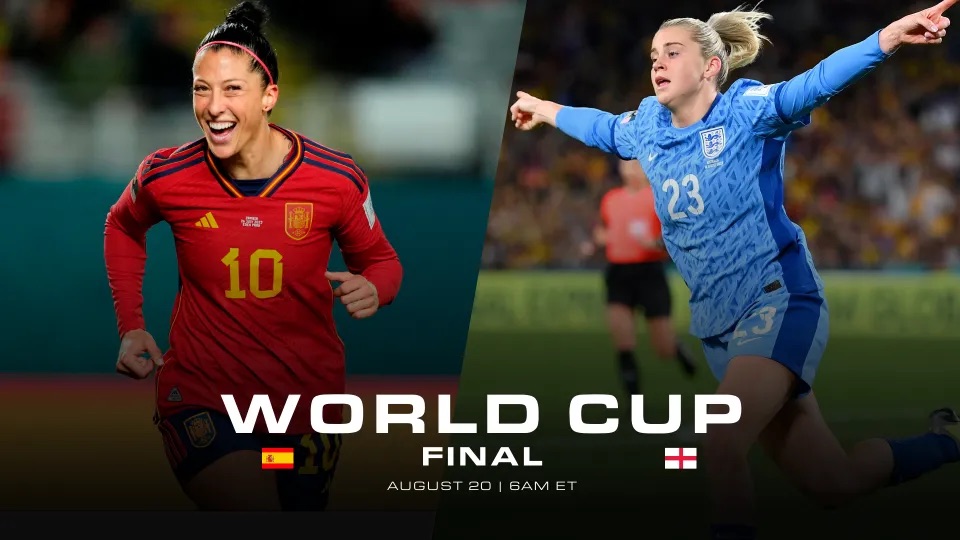 Spain will face England in the Womens World Cup final