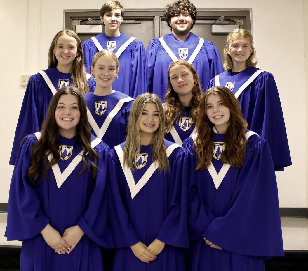 Our St. Dominic singers who made it into district choir