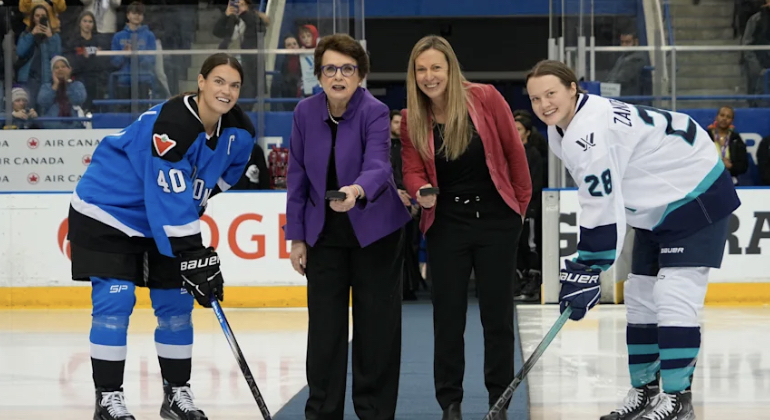 First puck drop for the new professional women’s hockey league