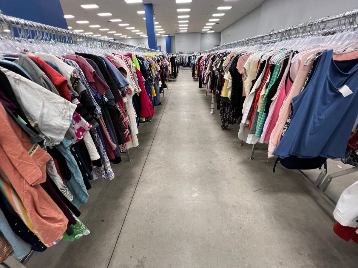Clothing is the most common item to buy at thrift store