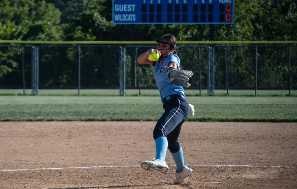  Senior Kelsey Kunz takes on leadership for the softball team