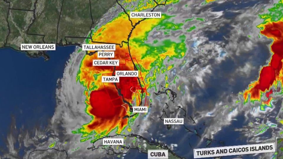 Hurricane Milton causes mass destruction around parts of Florida 