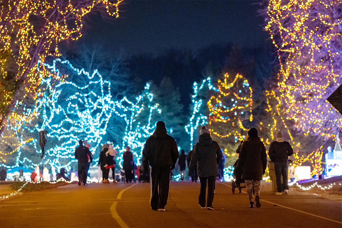 The city of O'Fallon hosts their annual Christmas lights once again 